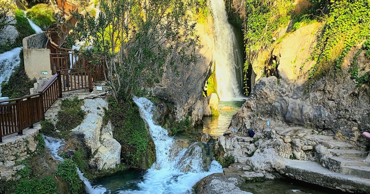 From Alicante: Visit Algar Waterfalls with Transfer