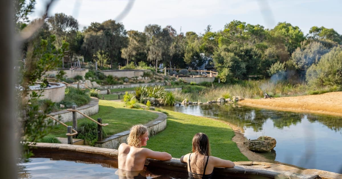 Melbourne: Small Group Peninsula Hot Springs, Lunch & Wine
