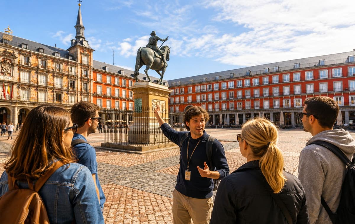 Tour privado y exclusivo a pie por Madrid
