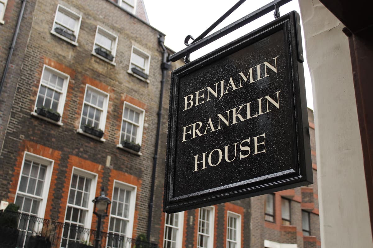 London: Architecture Tour of Benjamin Franklin House