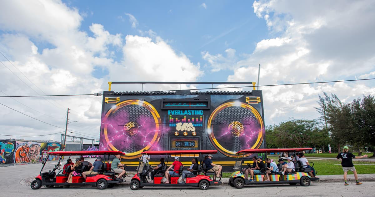 Wynwood Art District 1-Hour Wynwood Buggies Street Art Tour
