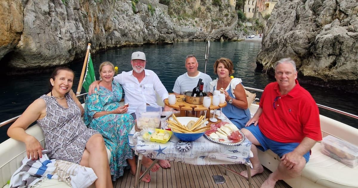 From Sorrento: Amalfi Coast Private Boat Tour