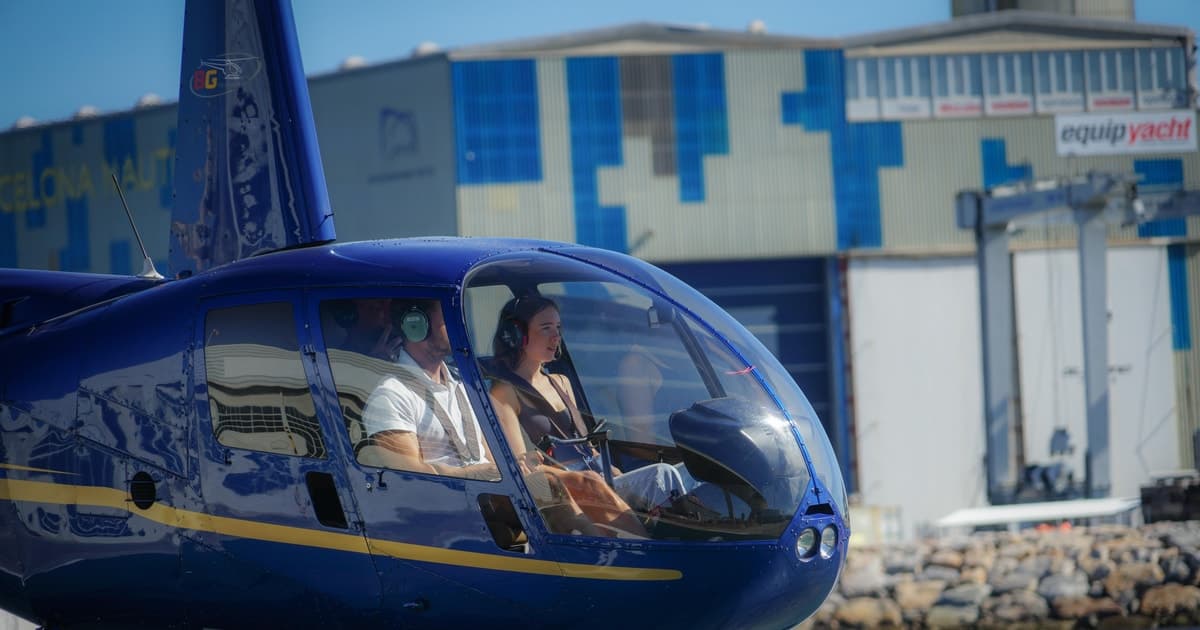 Barcelona: Scenic Helicopter Flight