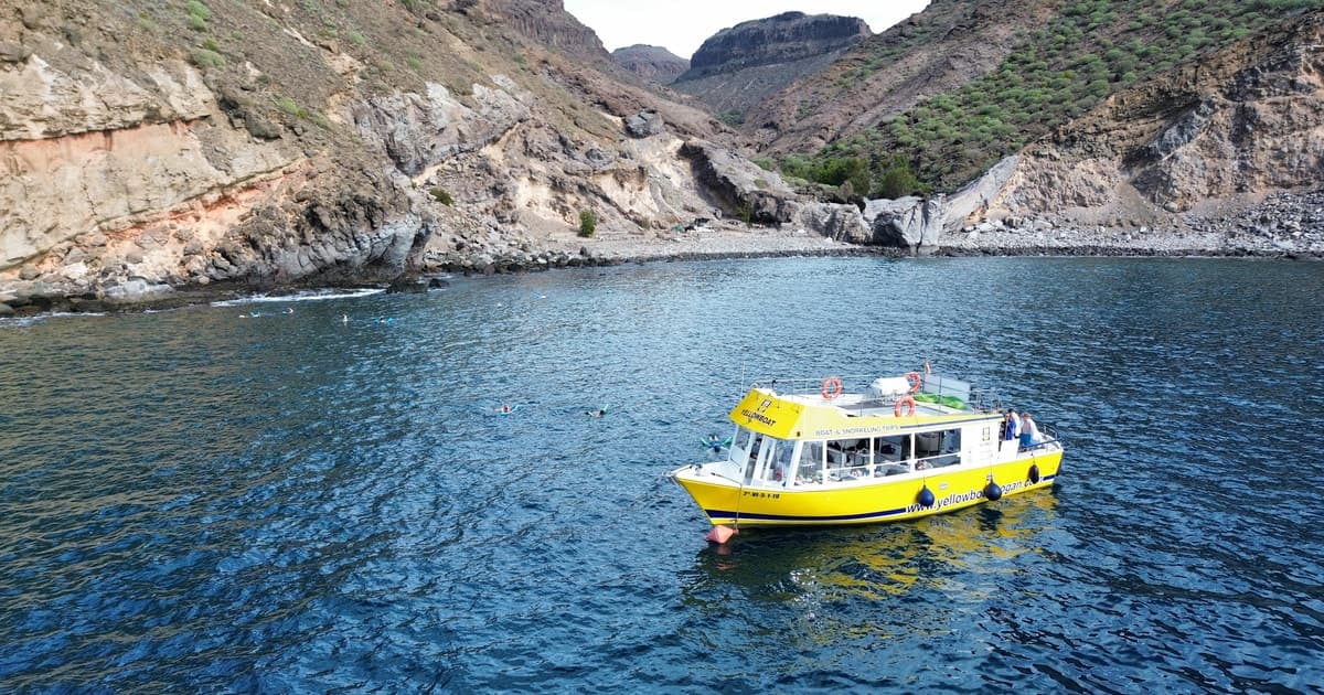 Puerto de Mogán: excursión en barco con esnórquel y almuerzo opcionales