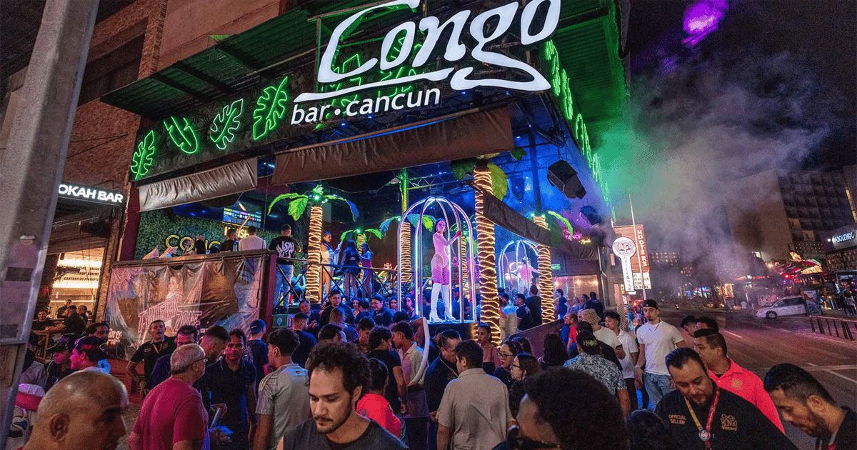 Ticket de entrada al Congo Bar con espectáculos en vivo y DJ