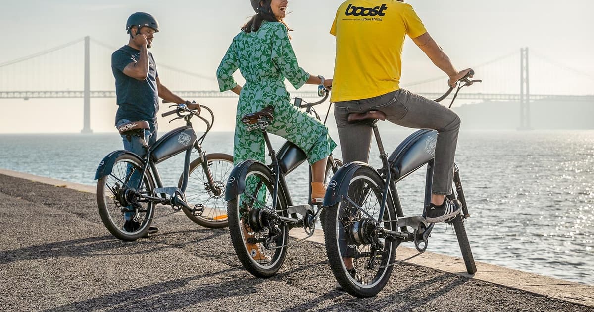 Lisbon: Electric Bike Tour by the River to Belém