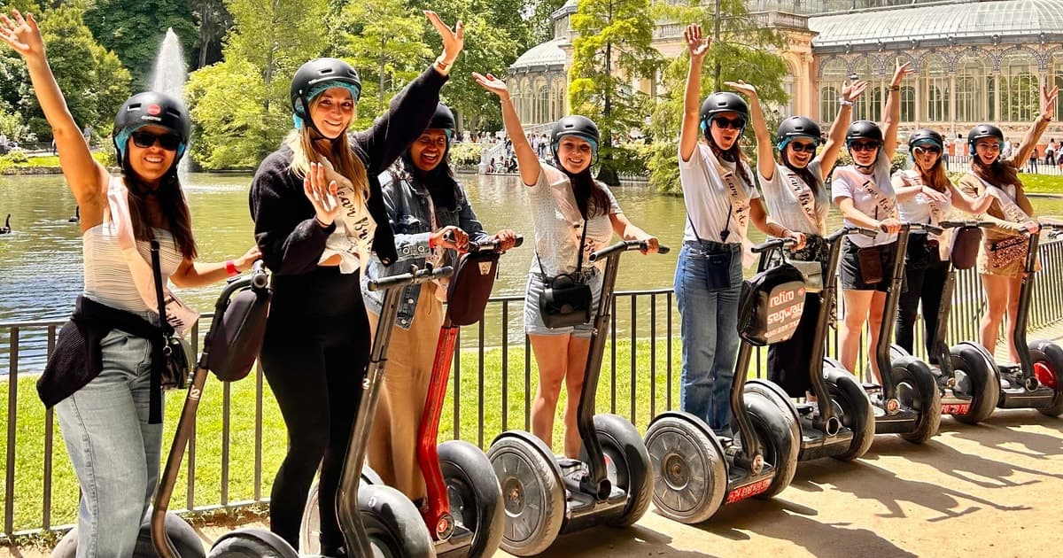 Madrid: Iconic Retiro Park Segway Tour