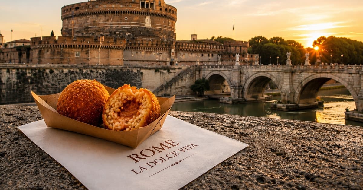 Roma: experiencia por las calles ocultas del castillo de Sant'Angelo y los supplì