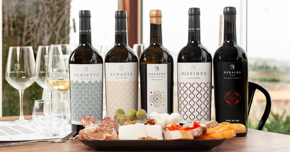 Castelli Romani: Taste 5 glasses paired with local hot dishes