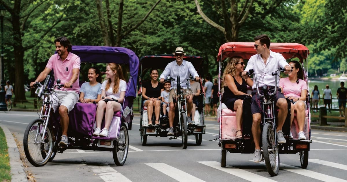 New York City: 2-Hour Central Park Deluxe Pedicab Tour