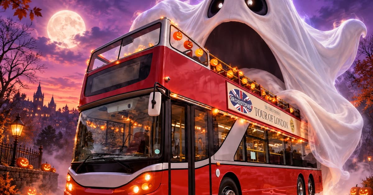 London Halloween Fright Night Open-Top Bus Tour Experience