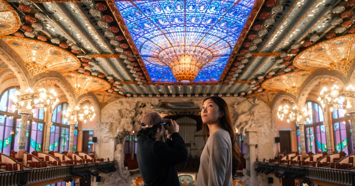 Barcelona: ticket de acceso al Palau de la Música