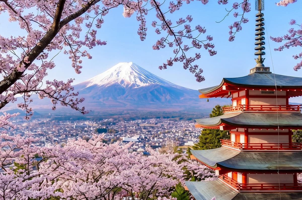 From Tokyo Mt Fuji and Kawaguchi and Oshino Hakkai Bus Tour