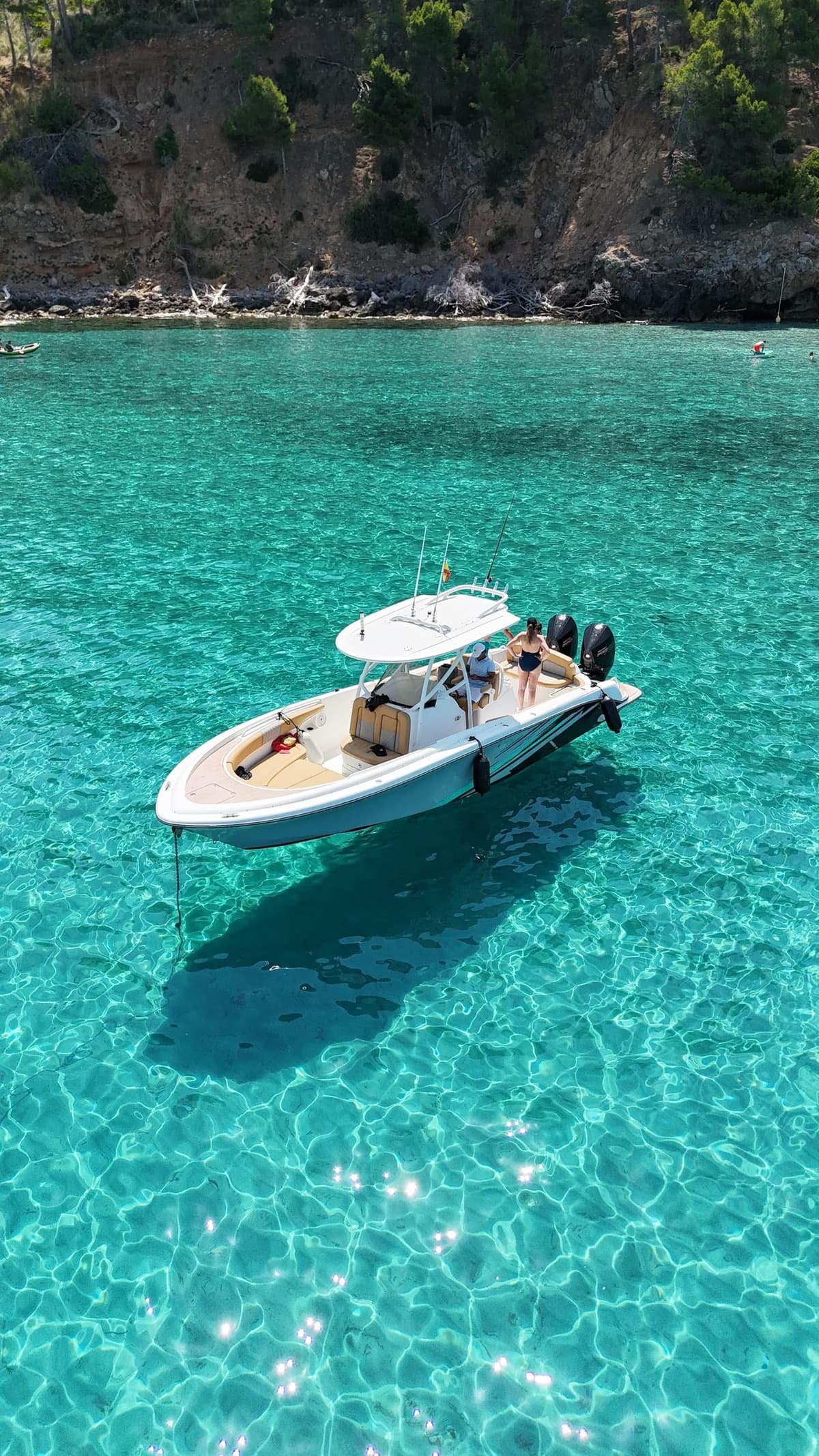 Barco privado PREMIUM al faro de Alcanada con capitán y gasolina