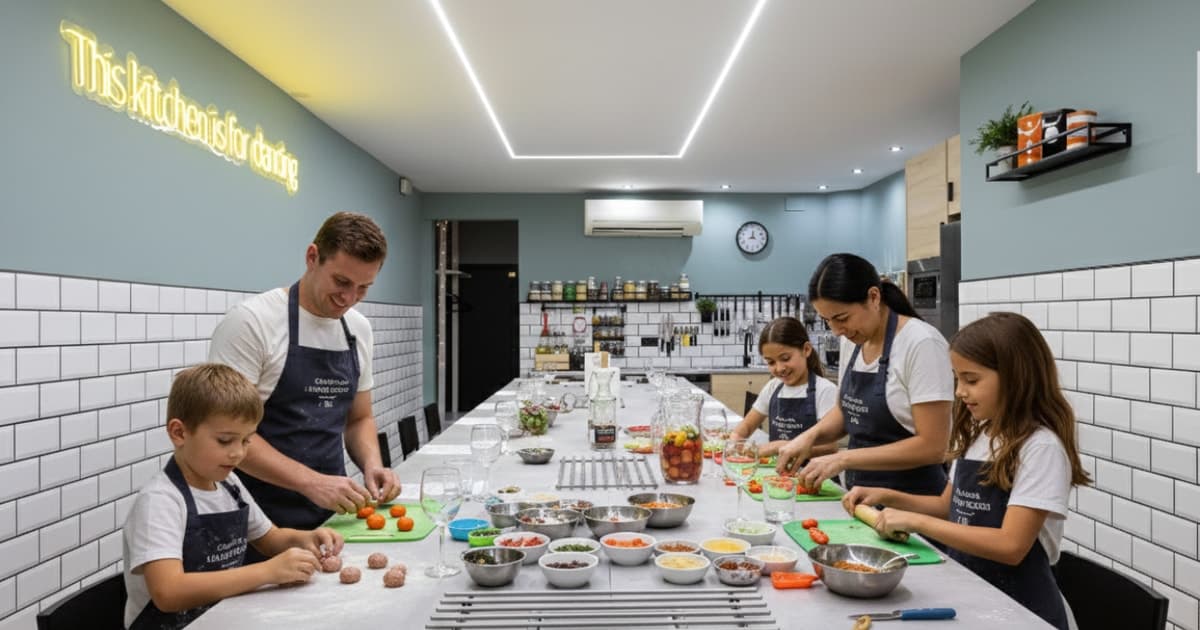 Paella and tapas cooking class with sangria in Barcelona