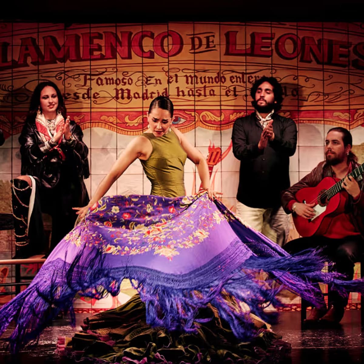 Madrid: Flamenco auténtico en Flamenco de Leones