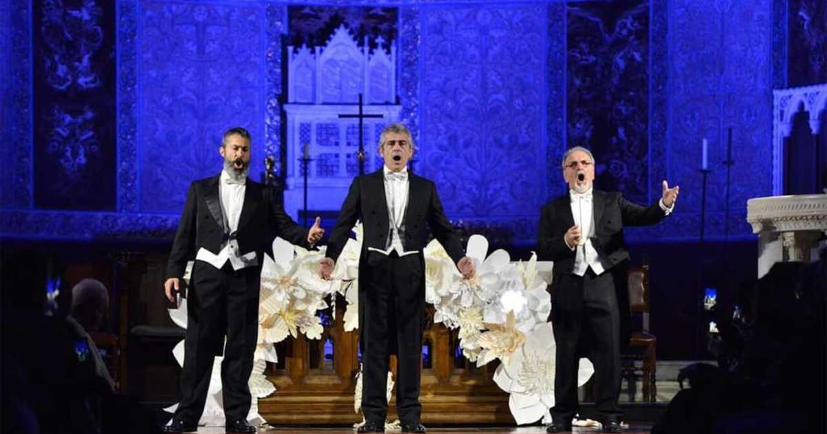 Los Tres Tenores en Roma: arias de ópera, canciones napolitanas y ballet