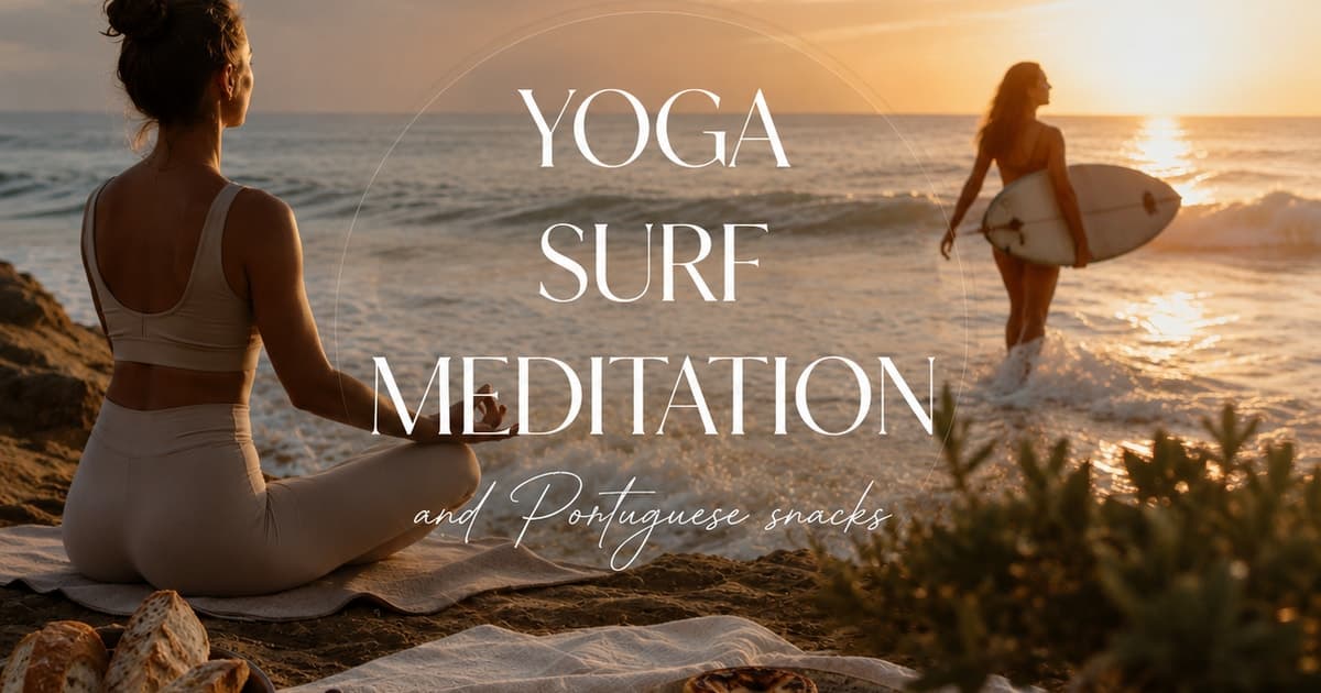 Porto: Yoga, Surf & Ocean Meditation Experience with Snacks