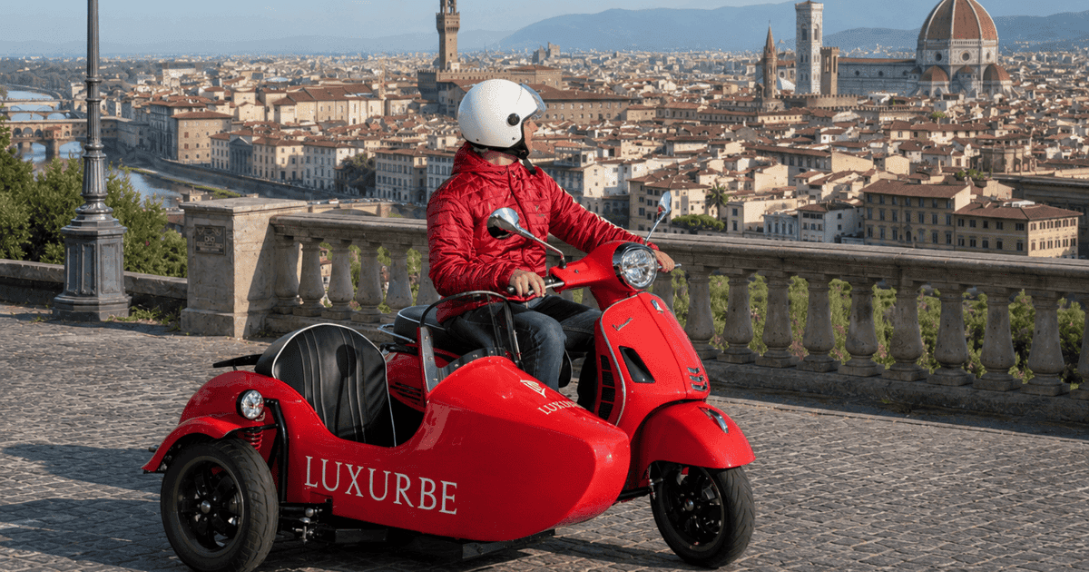 Vespa Sidecar Tour: Florence in a Flash