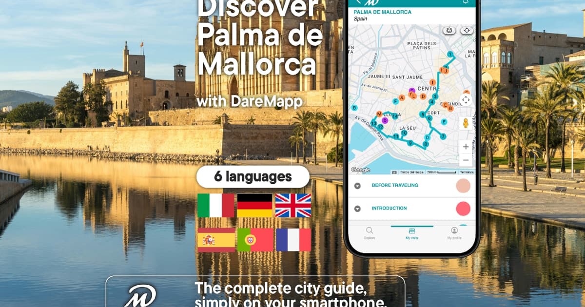 Palma de Mallorca: Visita Guiada Privada con tu Móvil
