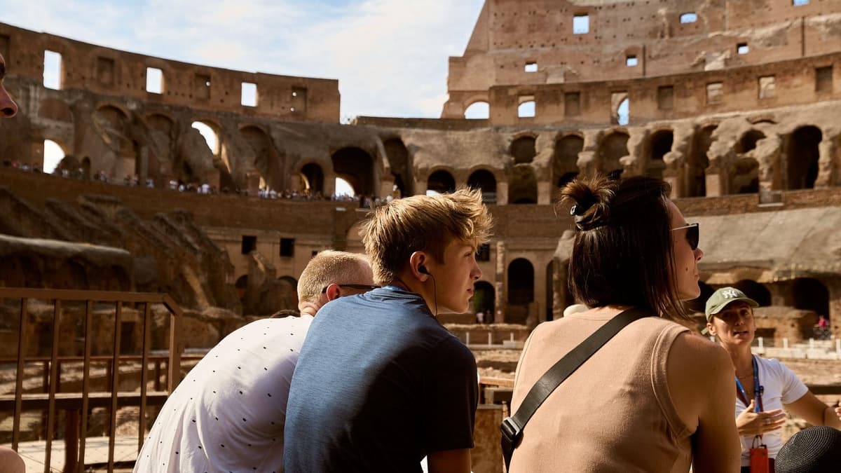 Roma: experiencia guiada por el Coliseo y el Foro Romano