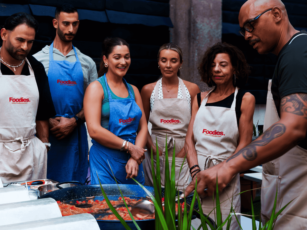Barcelona Authentic Paella and Sangria Cooking Class
