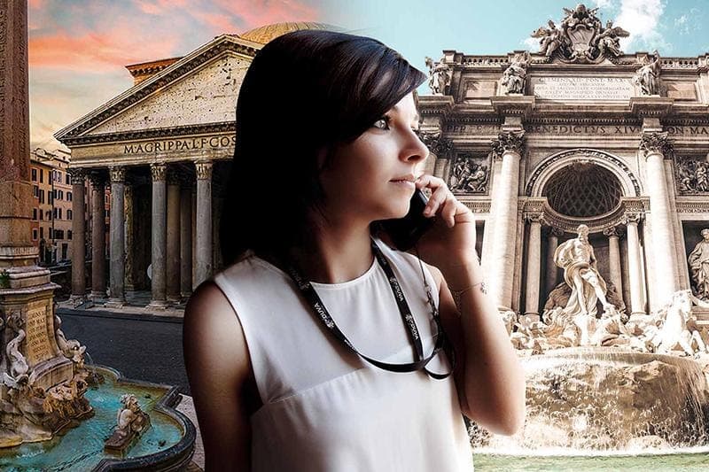 Heart of Rome: Audio Tour, Trevi Fountain and Pantheon Ticket Included