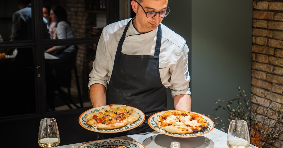 Roma: clase de elaboración de pizza, supplì y helado con vino
