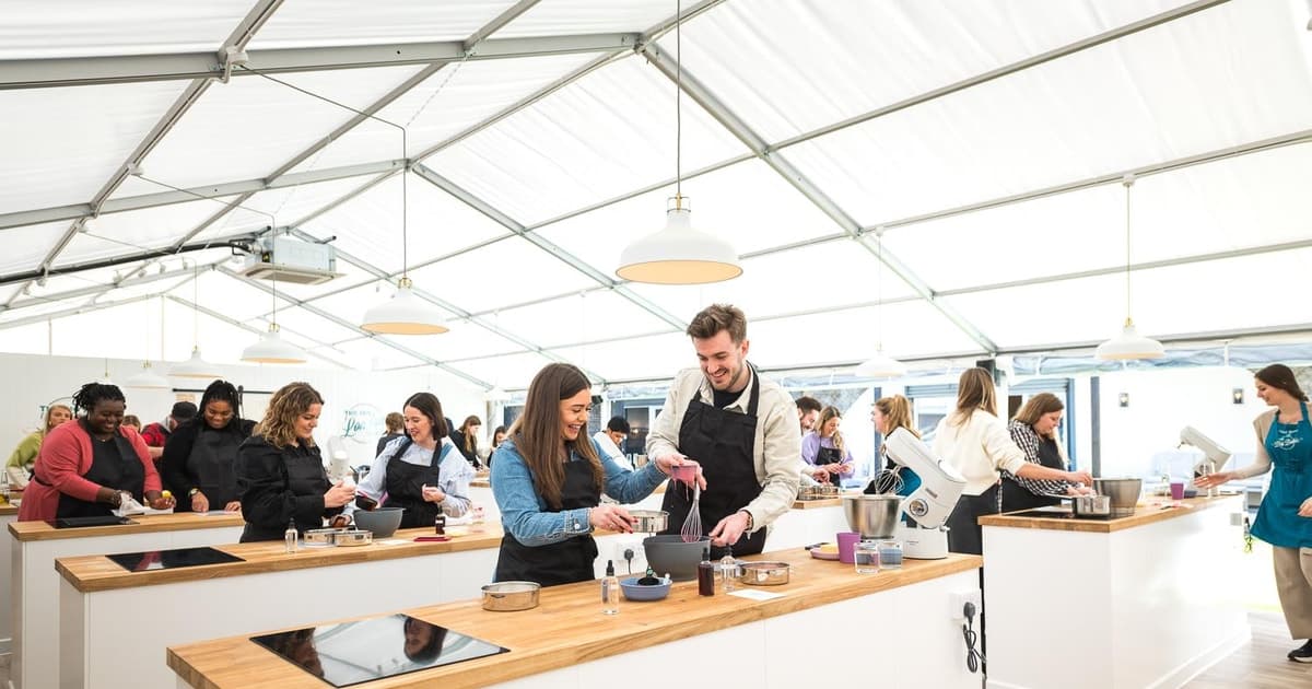 South London: Scones masterclass in an immersive baking tent