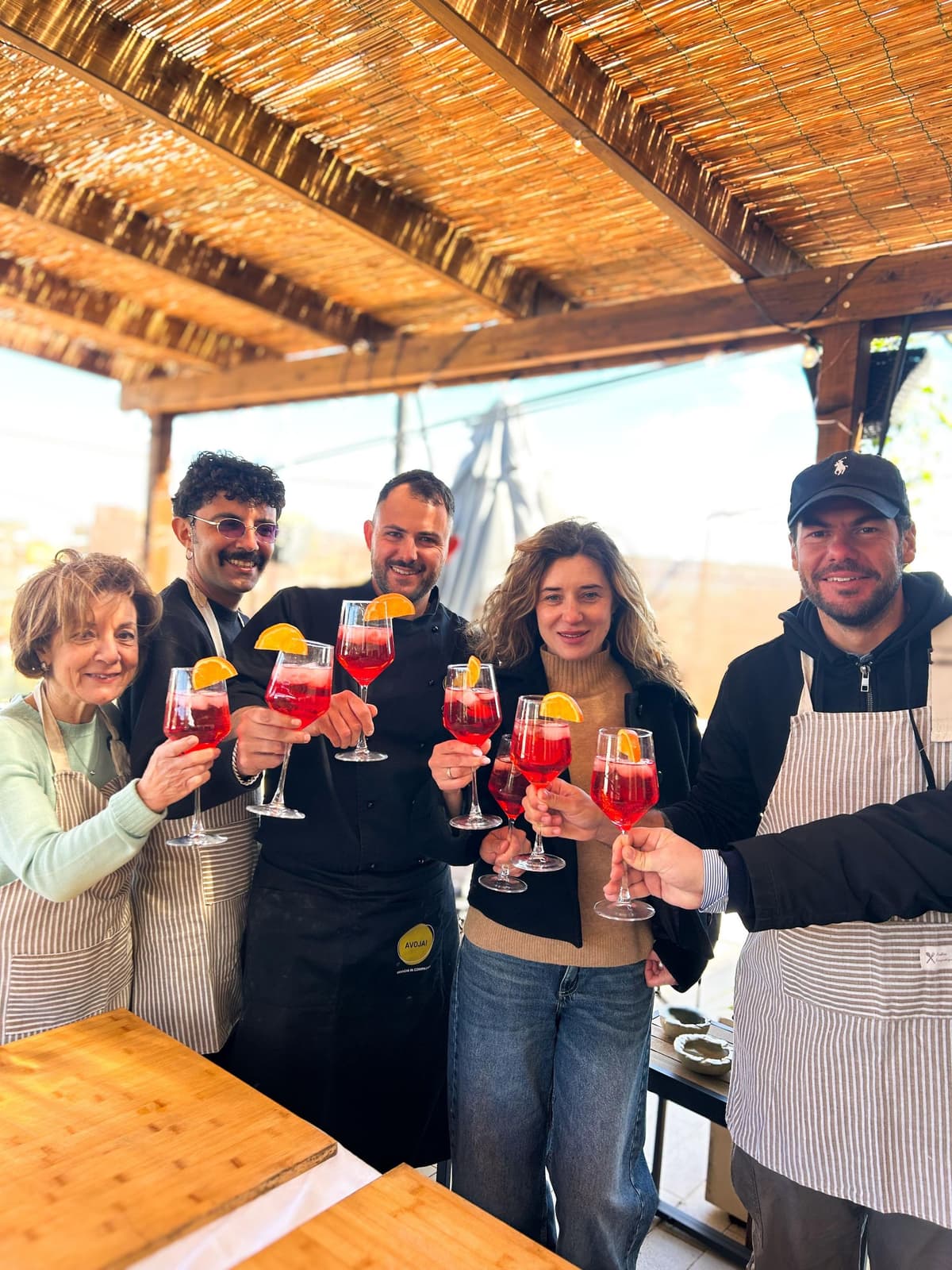 Traditional Roman Cooking Class on a rooftop with Local Chef
