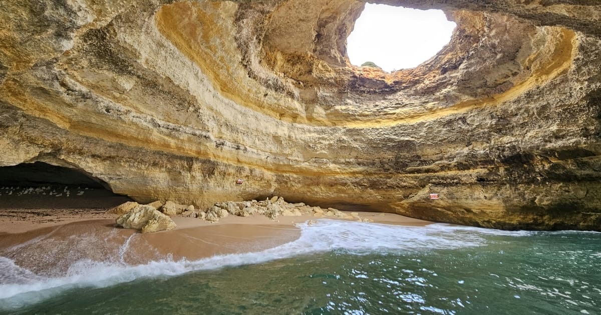 Explore Algarve from Lisbon: Beaches, Caves & Historic Lagos