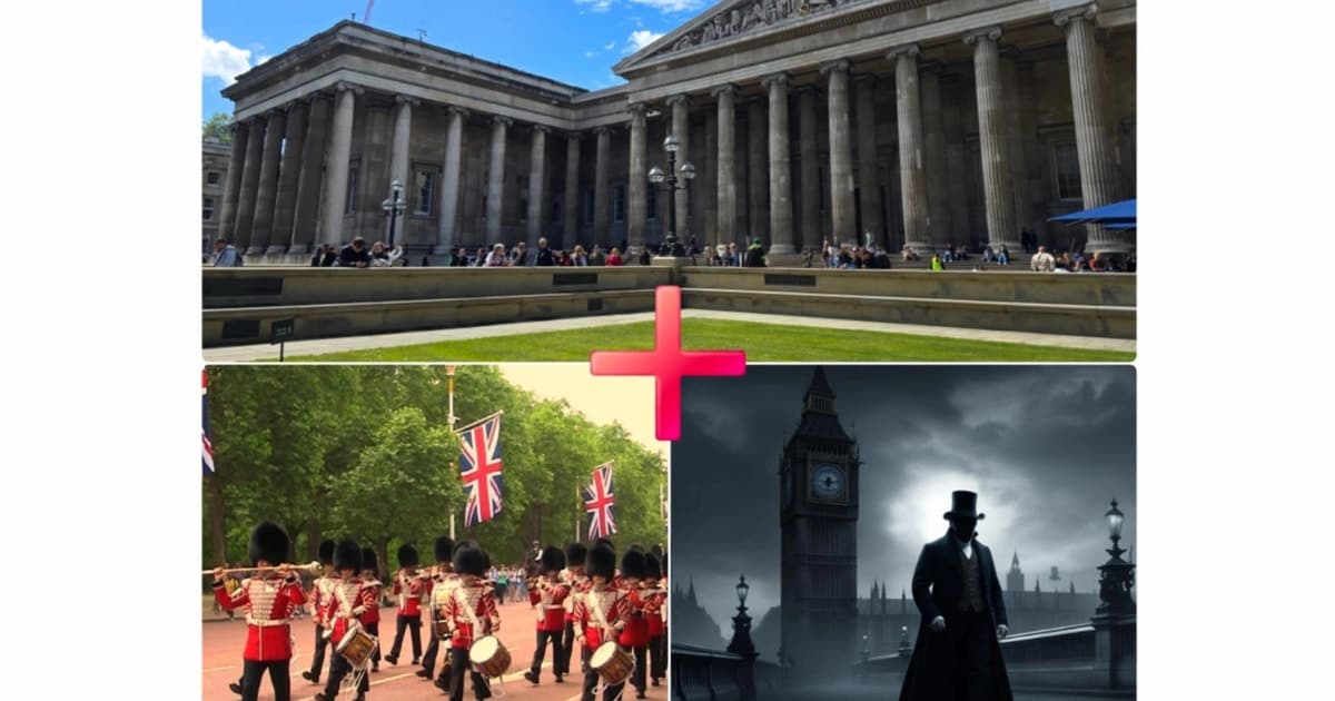 Bundle: British Museum-Changing of the Guard-Jack the Ripper