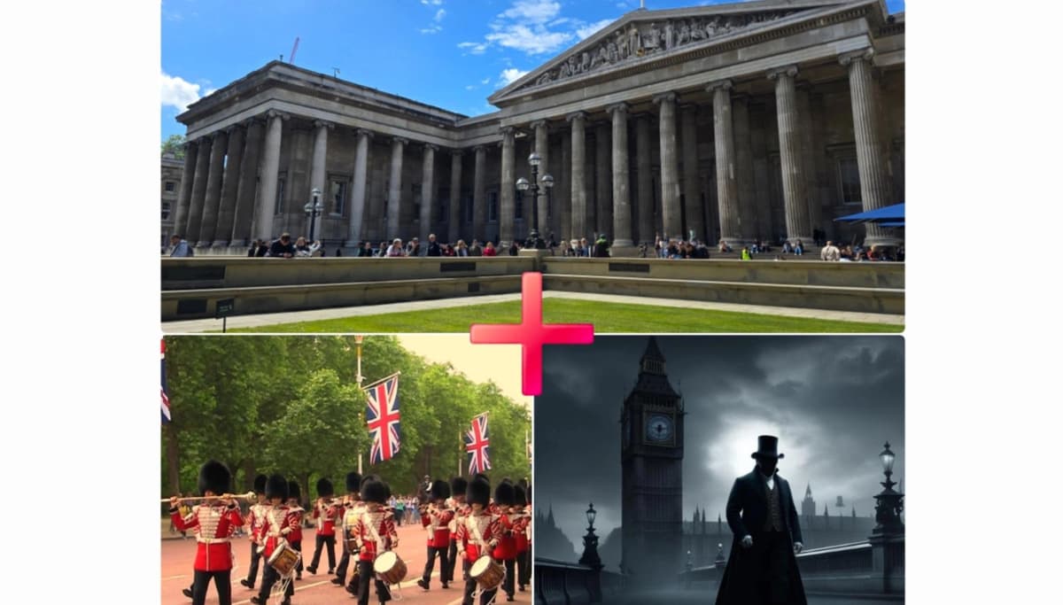 Bundle: British Museum-Changing of the Guard-Jack the Ripper
