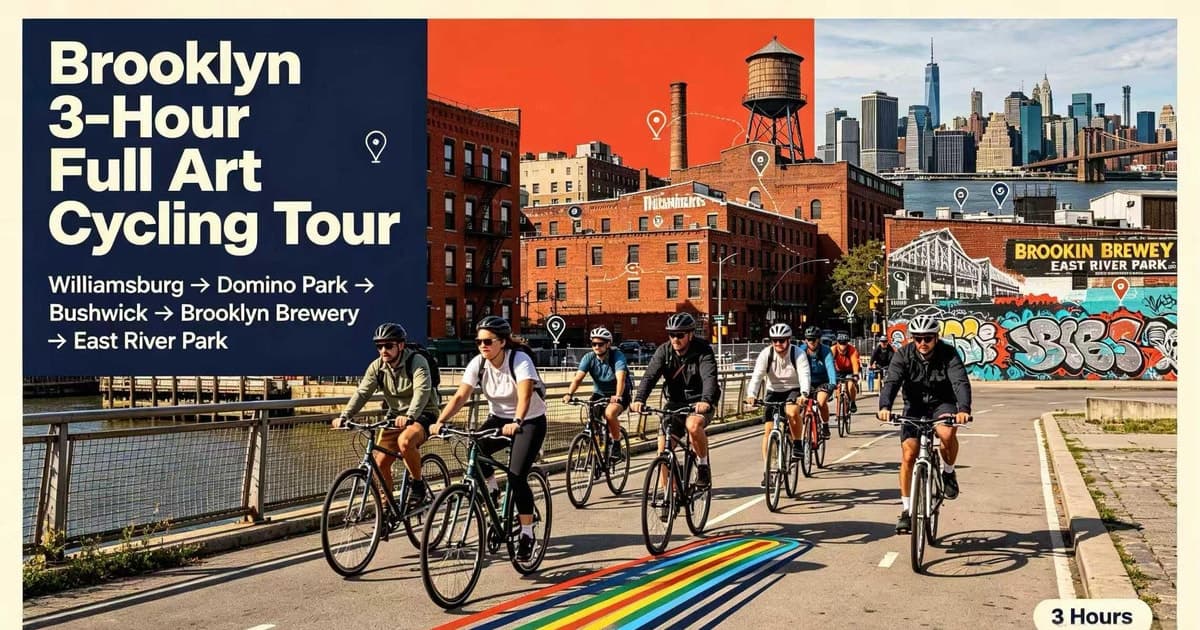 Brooklyn Art Bike Tour: Williamsburg, Bushwick & Street Art