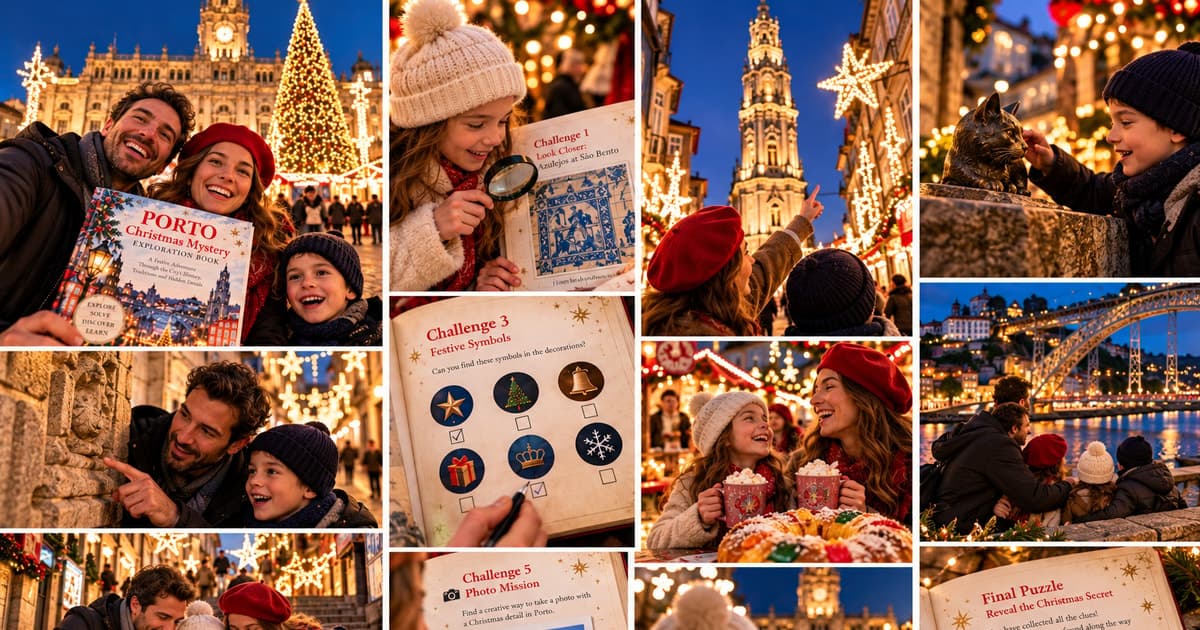 Porto: Christmas Mystery Book Adventure with Local Host