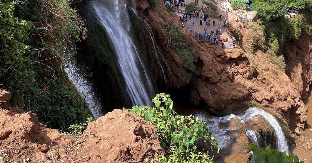 Desde Marrakech: Excursión de un día a las Cascadas de Ouzoud con guía local