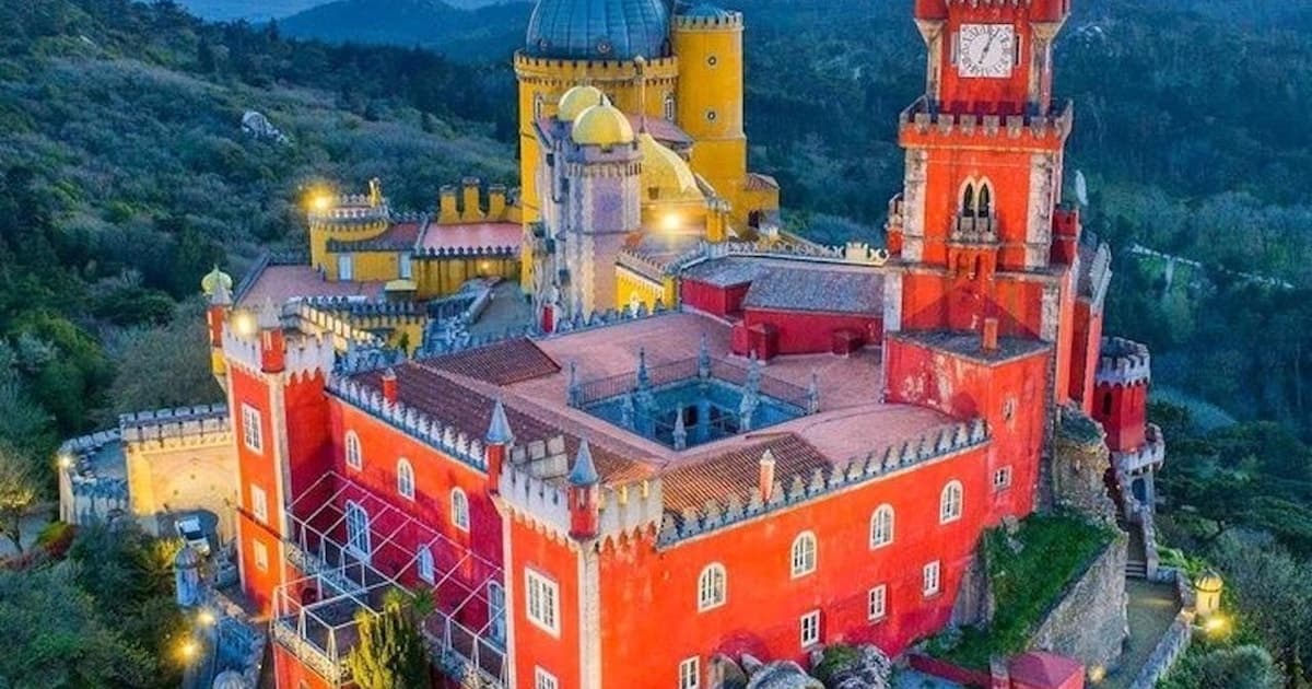 Sintra Polski Przewodnik+Pena Palce + Cabo da Roca + Cascais