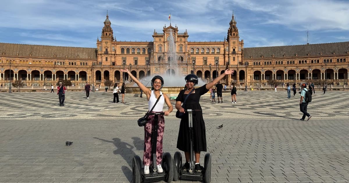 Tour Segway Sevilla 60 min + Crucero de 1 hora por el Guadalquivir
