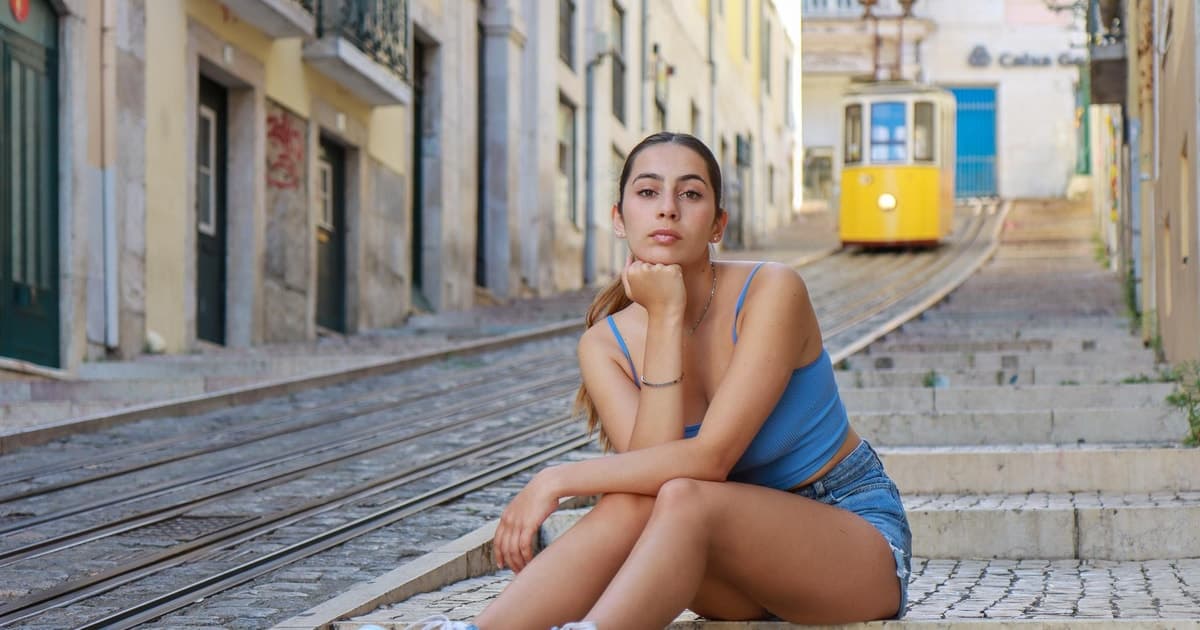 Lisbon: Instagram Photoshoot at Bica and Pink Street