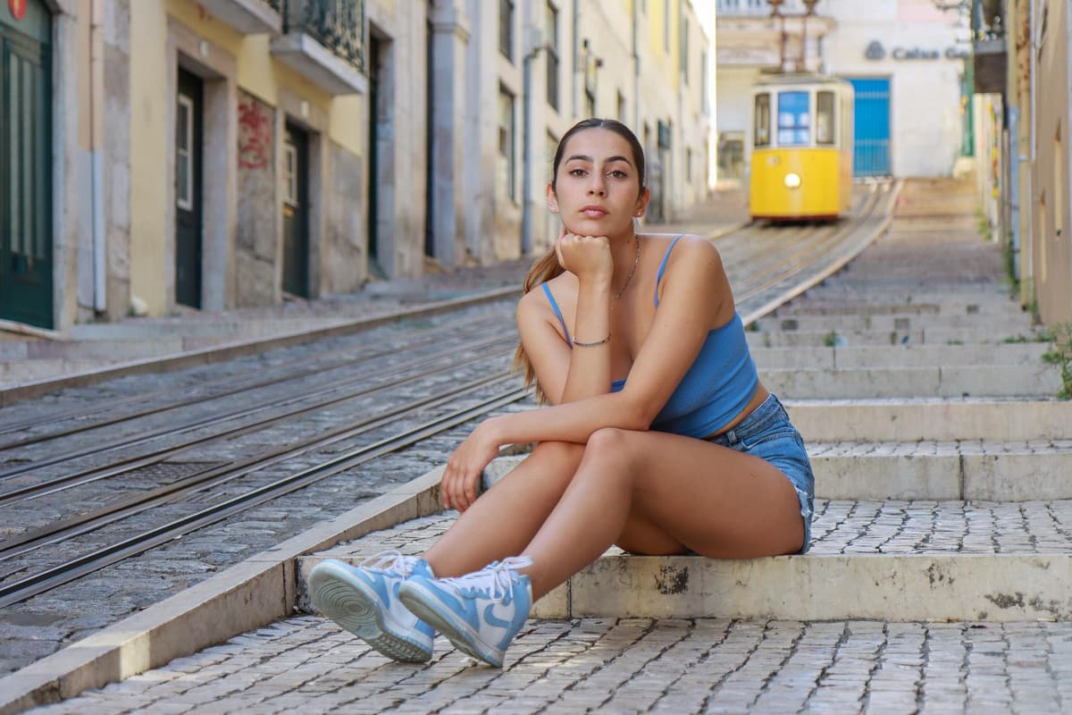 Lisbon: Instagram Photoshoot at Bica and Pink Street