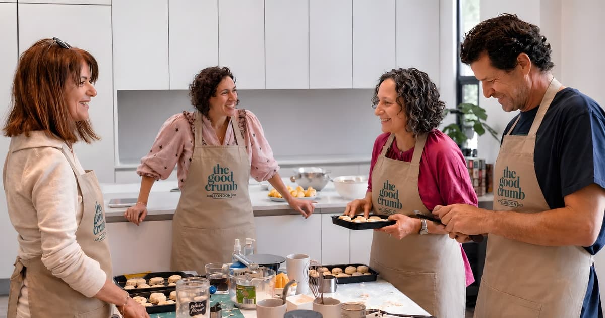 London: Scone Baking Class with Lemon Curd and Tea