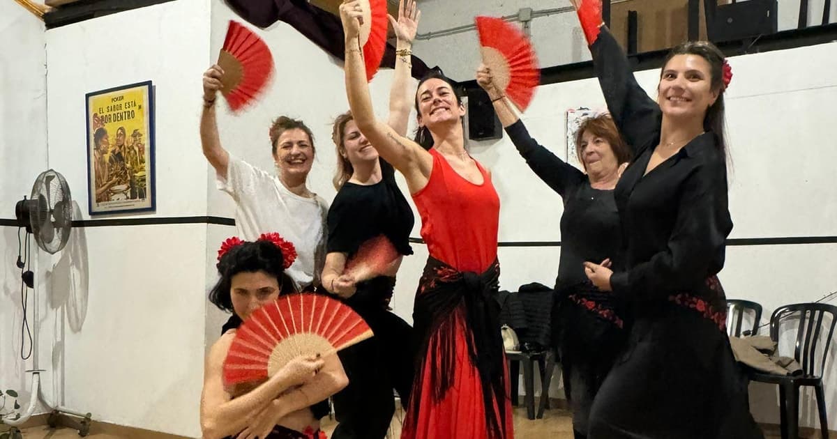 Barcelona: clase privada de flamenco para tu grupo