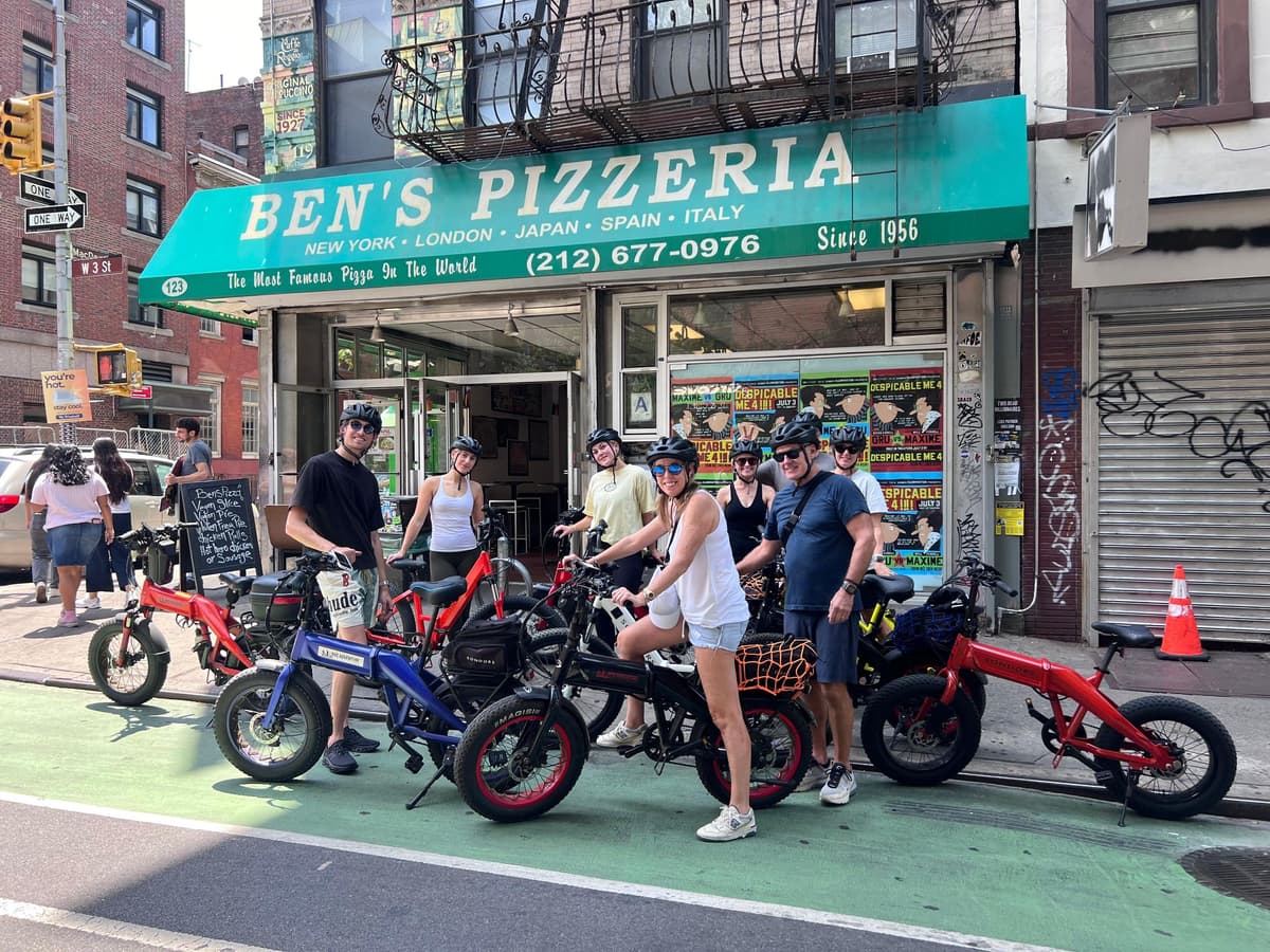 NYC: Pizza Tasting eBike ride