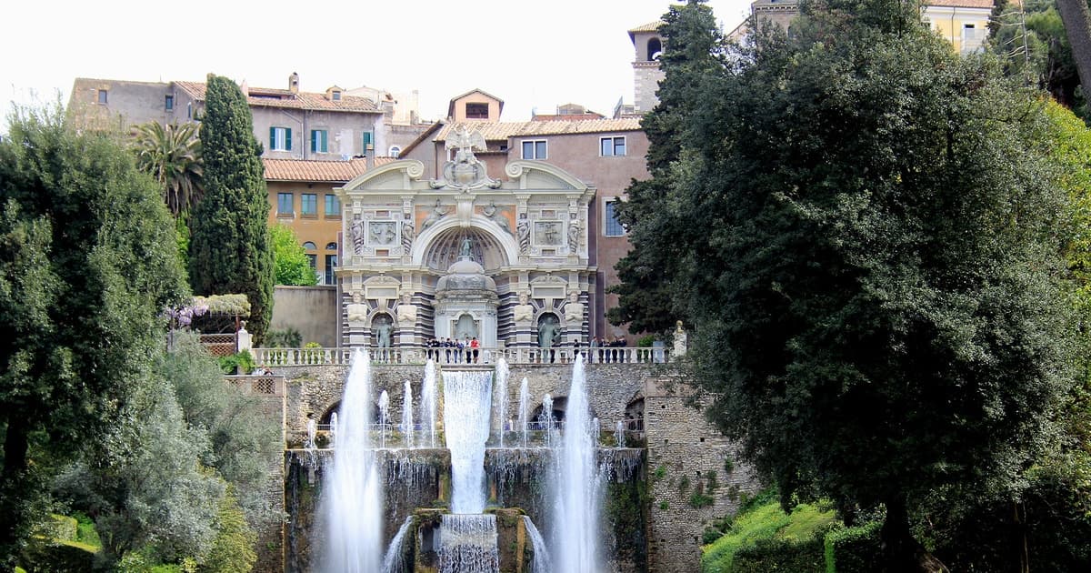 Desde Roma: Excursión de un día y almuerzo en Villa Adriana y Villa d'Este