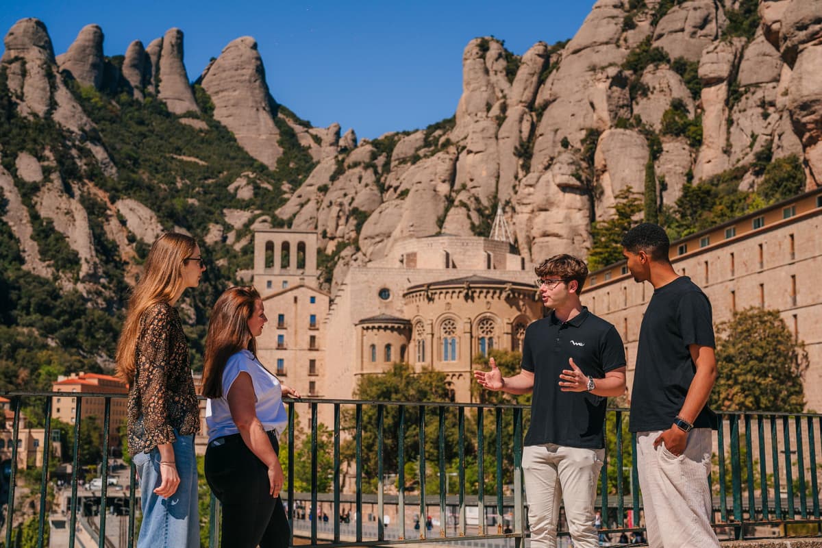 From Barcelona: Montserrat and Girona Guided Day Trip