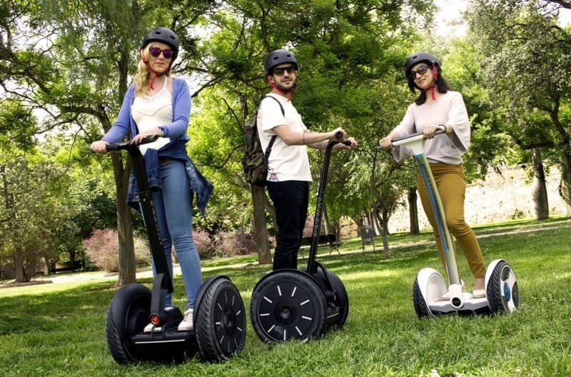 Valencia: Tour en Segway por el Parque de Cabecera y el Bioparc