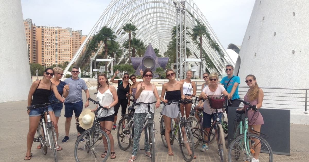 Valencia: Tour de 3 horas en bicicleta por la ciudad