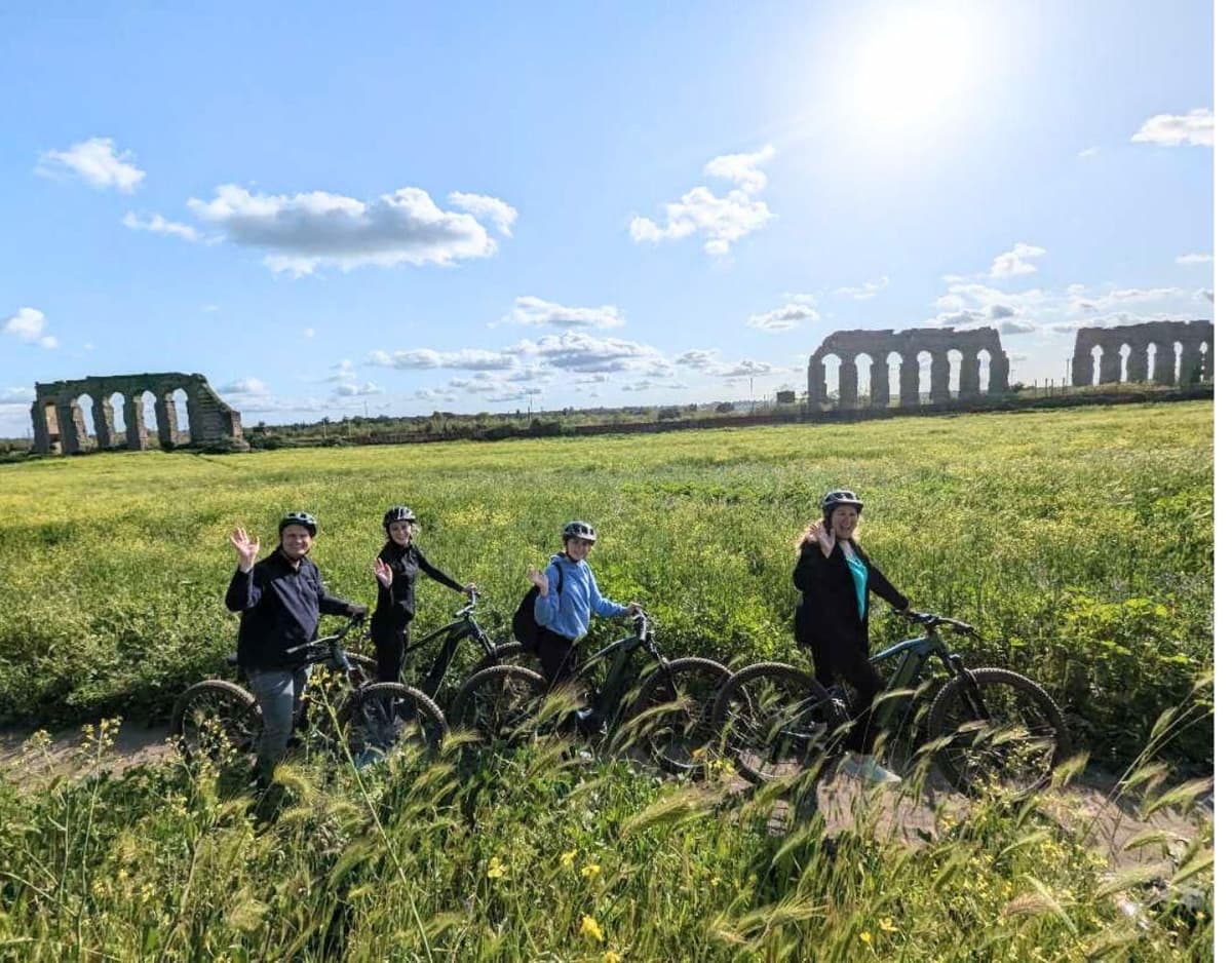 Rome: Appian Way, Aqueducts, & Catacombs E-Bike Guided Tour