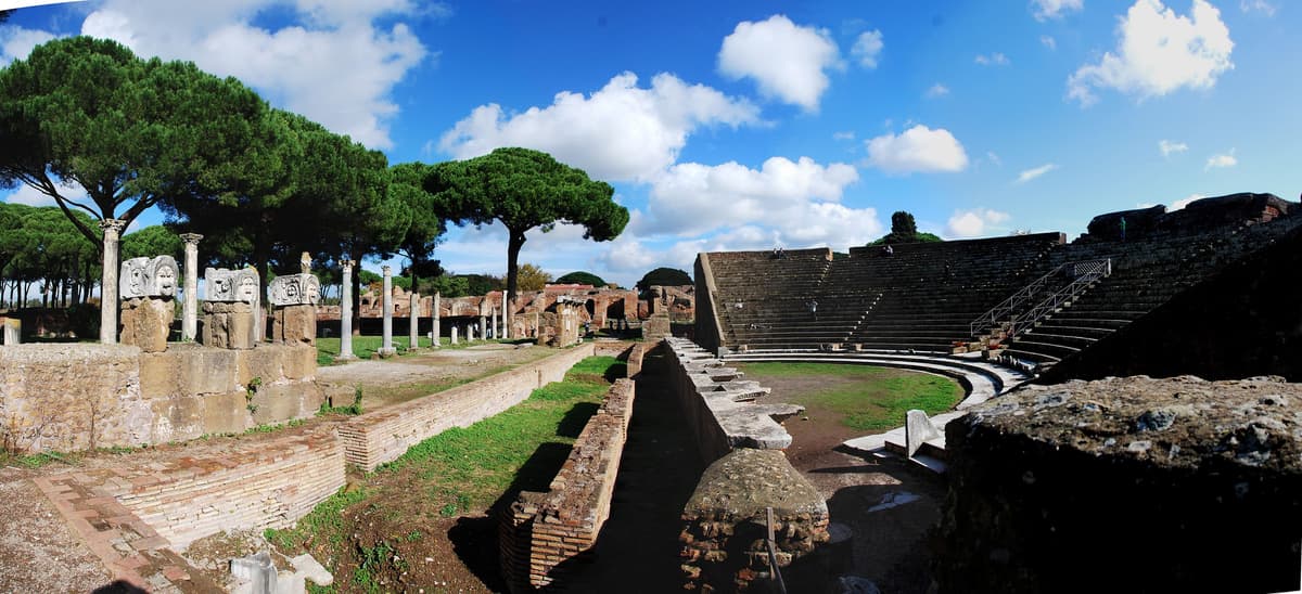 Desde Roma: Ruinas de Ostia Antica