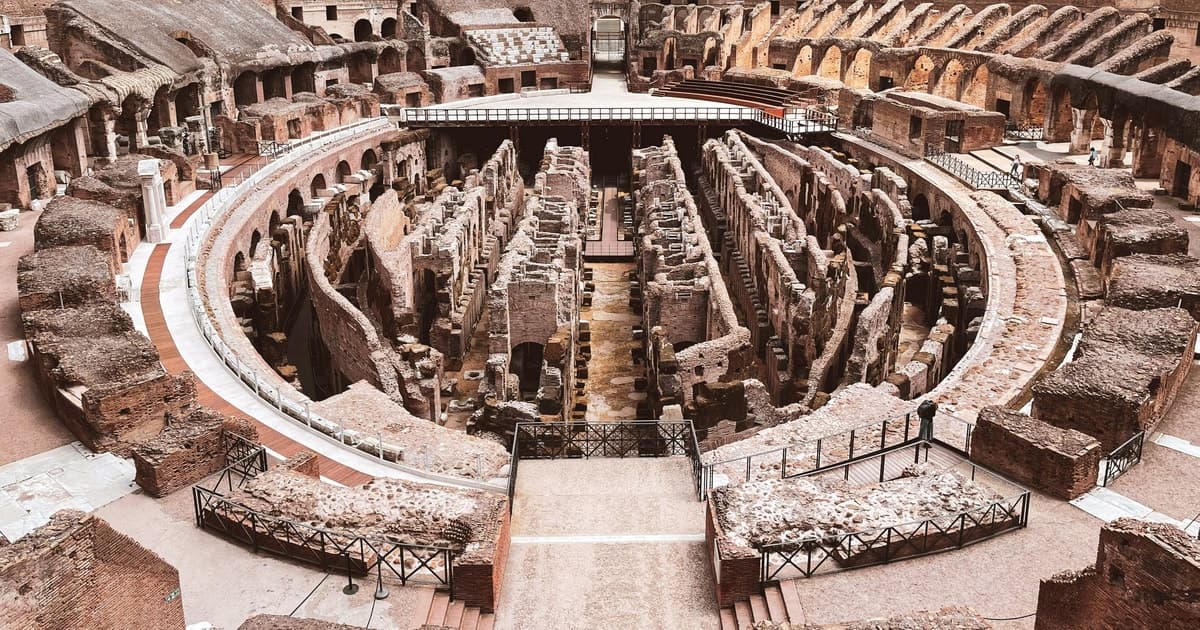 Rome: Colosseum Arena Floor, Roman Forum & Palatine 10 pax